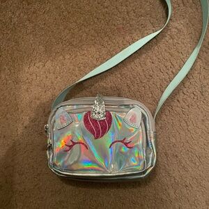 Sparkling Unicorn Kids Crossbody Bag